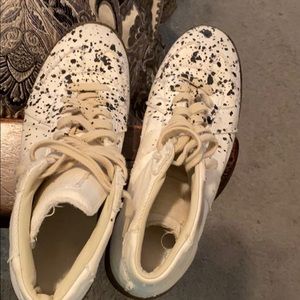 All white black spotted Maison Margiela